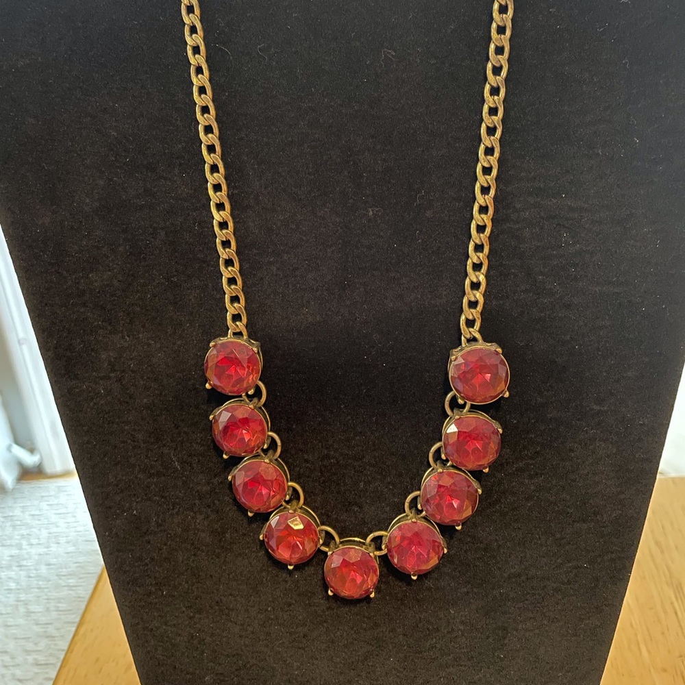 Chloe + Isabel faux garnet necklace - Picture 4 of 6